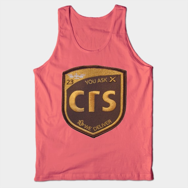 Space Force Delta 45 CRS 23 Patch Tank Top by Spacestuffplus